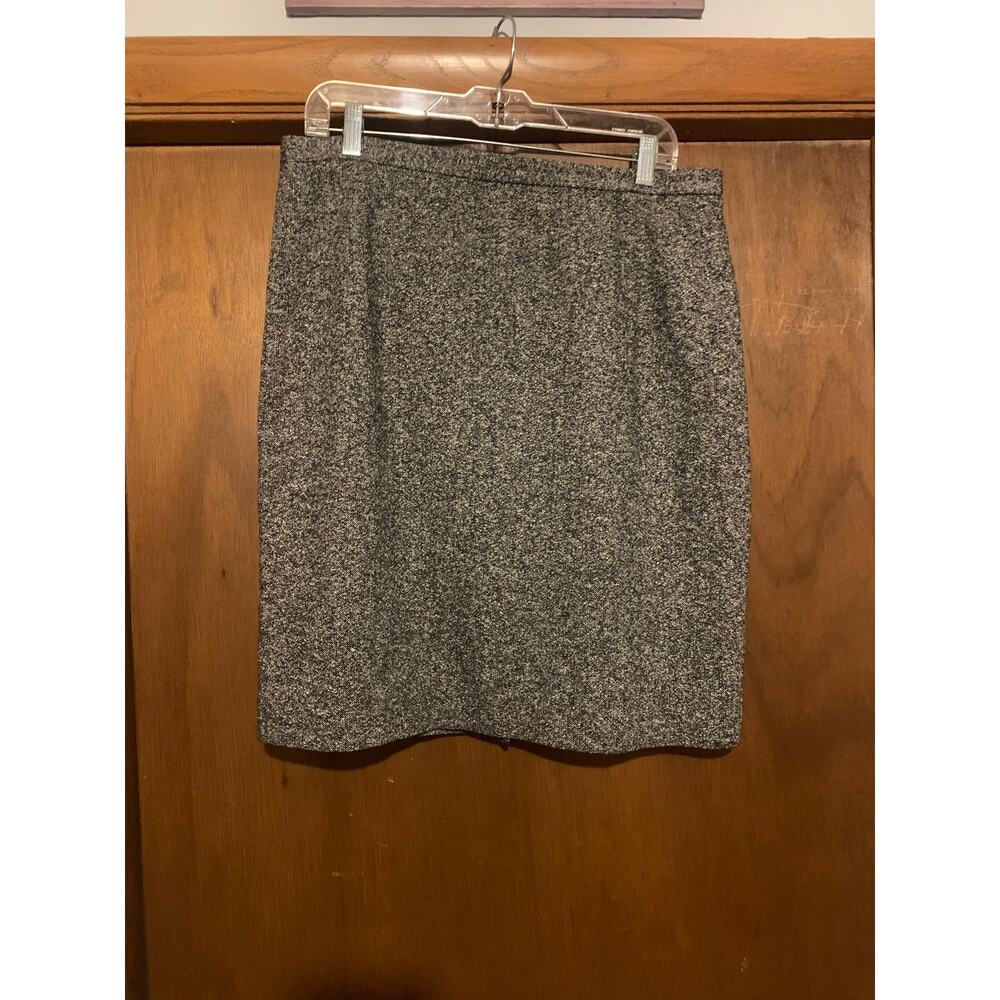 Talbots Skirt Womens 16 Silk Wool Blend Pencil Lined Career Classic